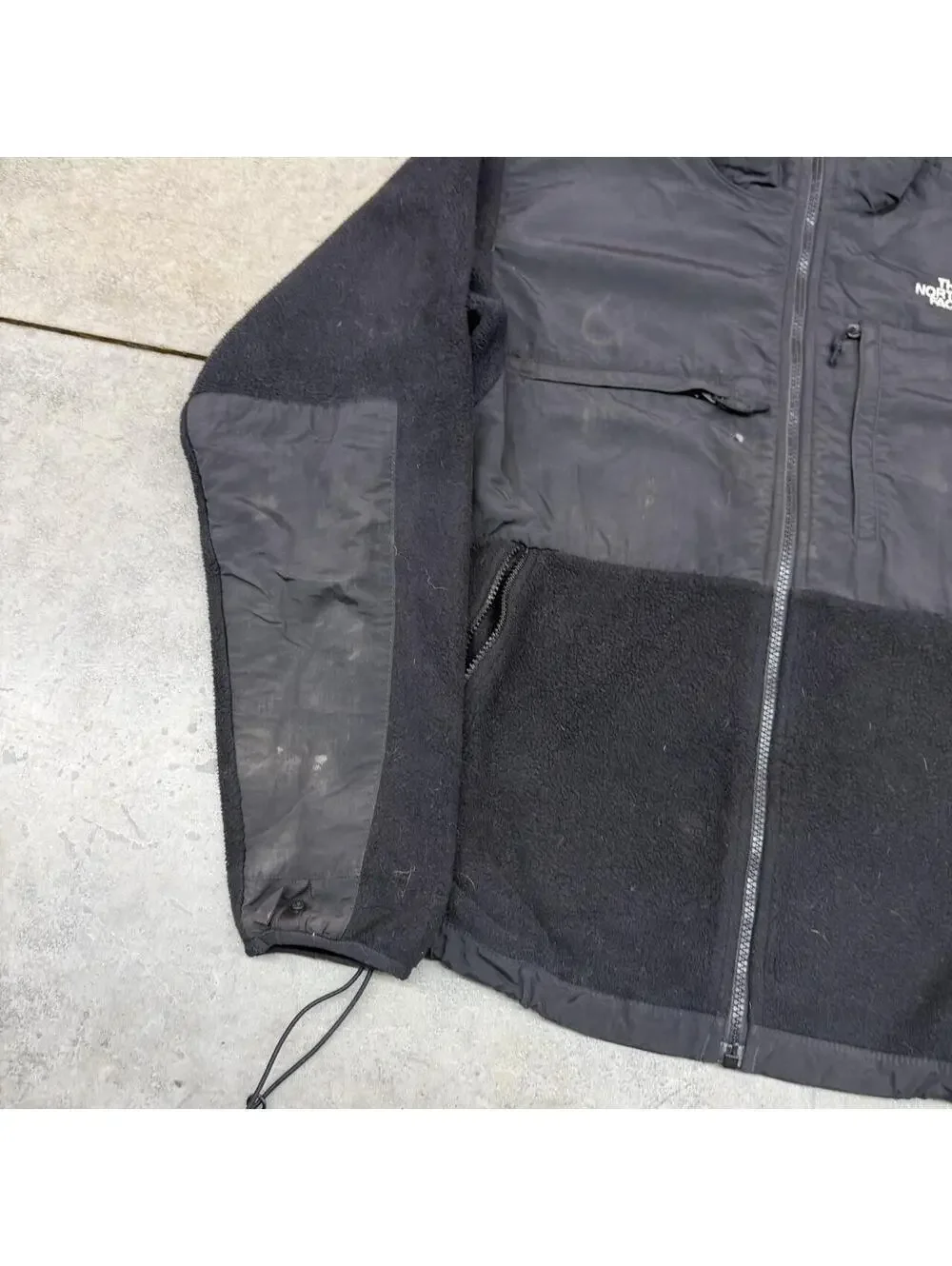 vintage the north face denali fleece jacket size medium